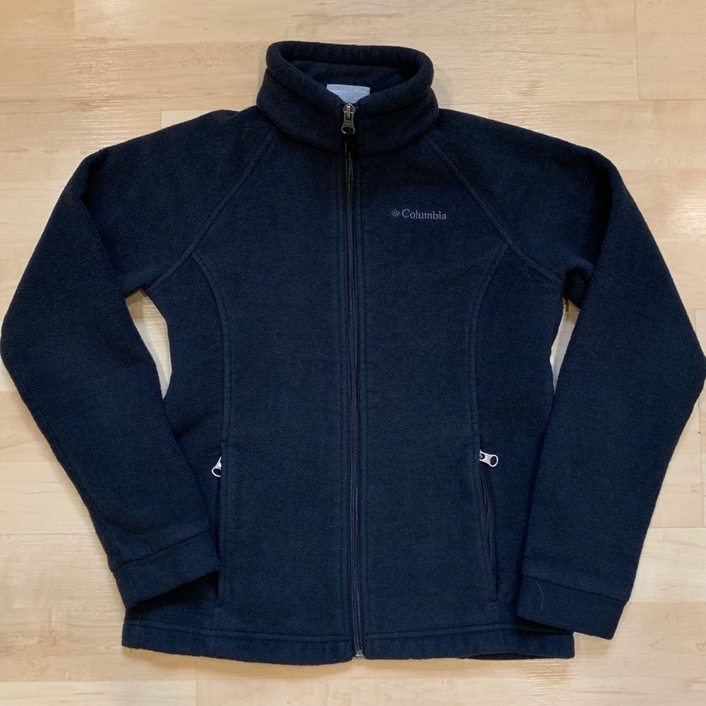 Women’s medium black Columbia Full Zip Fleece